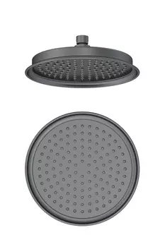 Душевая лейка Wonzon & Woghand WW-88DP05-BGM темный графит
