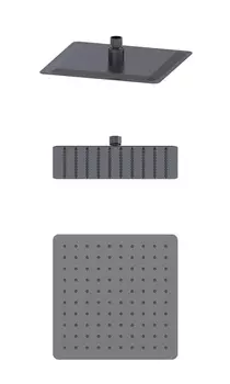 Душевая лейка Wonzon & Woghand WW-88DP06-BGM темный графит