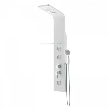 Душевая панель Am.Pm Joy W85P-2-136AW белая матовая