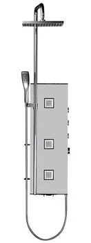 Душевая панель Jacob Delafon WaterTile E3872-185
