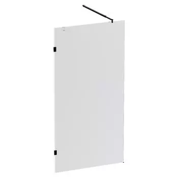 Душевая перегородка Am.Pm X-Joy W94WI-100-F1-BTE 97,2х195 см, профиль черный матовый, стекло прозрачное