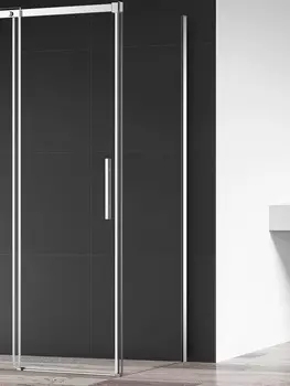 Душевая перегородка AQUAme AQM4804 80x195, профиль хром