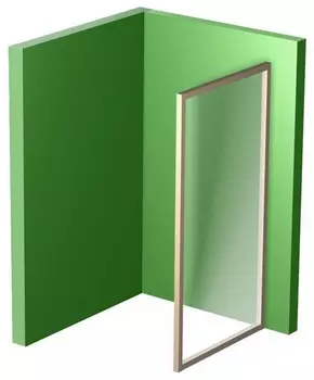 Душевая перегородка Ravak PPS-80 Transparent, профиль сатин