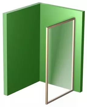 Душевая перегородка Ravak PPS-90 Transparent, профиль сатин