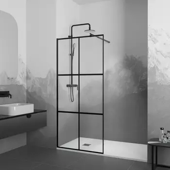 Душевая перегородка RGW Walk In WA-11B 120х200 + душевая стойка Shower Panels SP-31B