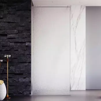 Душевая перегородка Veconi KR-81R KR81R-120-06-C4 120х200 профиль хром, стекло матовое