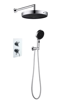 Душевая система Boheme Cell 427-CR со смесителем, хром