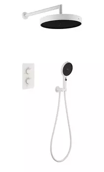 Душевая система Boheme Cell 427-MW с термостатом, белый