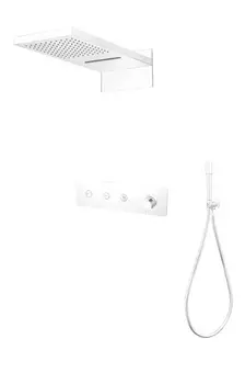 Душевая система Boheme Fusion 130-MW встраиваемая, белый