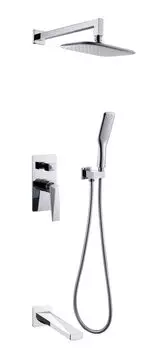Душевая система Boheme Venturo 374-2 встраиваемая, хром