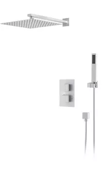 Душевая система D&K Bayern.Liszt DA2515708A04 встраиваемая термостатический матовый белый