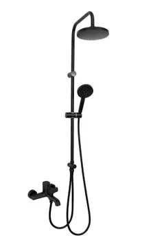 Душевая система Orange Karl M05-932b черная матовая