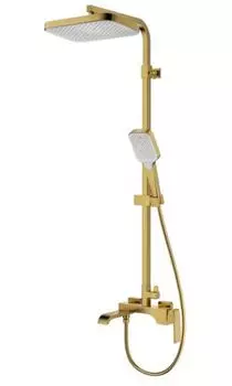 Душевая стойка Raglo R02.24.03 золотой сатин