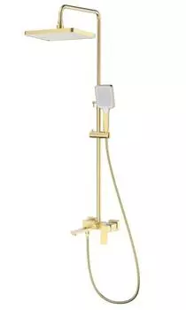Душевая система Splenka S01.24.03 золотой сатин