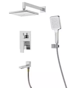 Душевая система Splenka S01.27 встраиваемая хром
