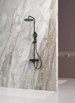 Душевая система Splenka S224.24.06 черный