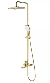 Душевая система Splenka S30.24.03 золотой сатин
