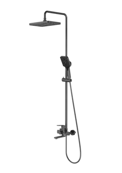 Душевая система Splenka S30.24.09 графит