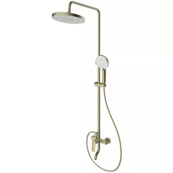 Душевая система Splenka S50.24.03 золотой сатин