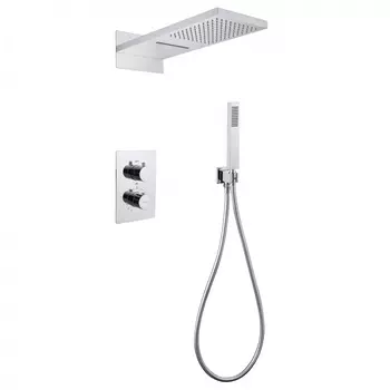 Душевая стойка Abber Weiss Insel AF8052 хром