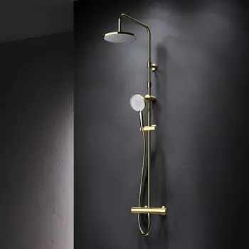 Душевая стойка Am.Pm X-Joy F0785A499 золото