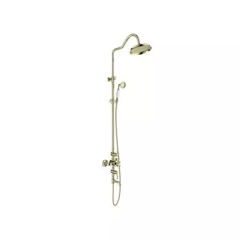 Душевая стойка Aquatek Классик AQ2543PG золото полированное