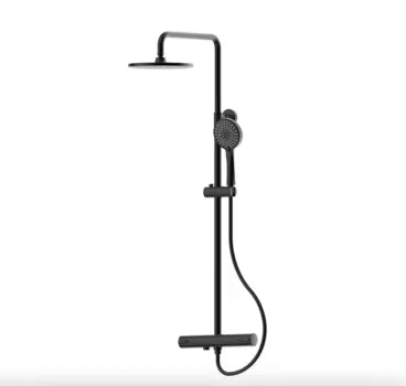 Душевая стойка Arrow AG3318MB матовый черный