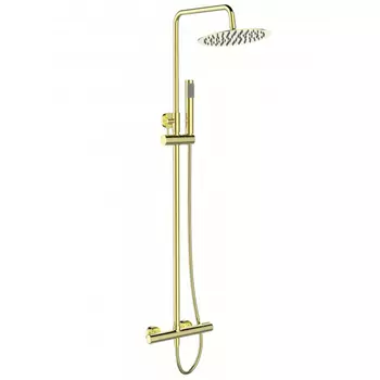 Душевая стойка BelBagno Uno UNO-DOCM-ORO, золото