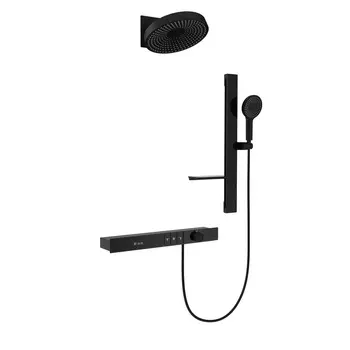 Душевая стойка Black&White Gravity GH-9025MB черная матовая