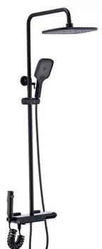 Душевая стойка Boch mann Vettorre B TS с термостатом, черная