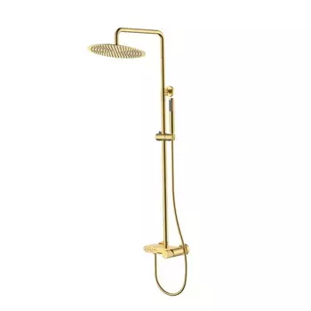 Душевая стойка Boheme Stick 128-GG.3 золото linea