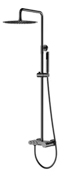 Душевая стойка Boheme Stick 128-SGM оружейная сталь глянцевая diamond