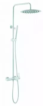 Душевая стойка Boheme Uno 468-MW белая матовая