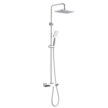 Душевая стойка Bond Cube B03-9400 с термостатом, хром