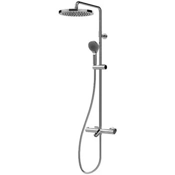 Душевая стойка Bossini Elios L10402.1.030 с термостатом, хром