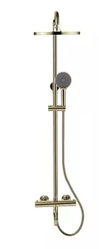 Душевая стойка Bronze de Luxe Scandi 11060BR с термостатом, бронза