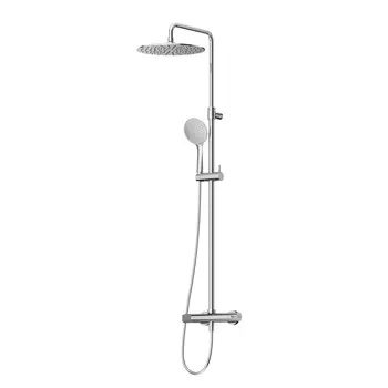 Душевая стойка Cezares Leaf LEAF-CDA-30-L-01 хром