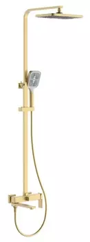 Душевая стойка D&C DC01124BG золото матовое