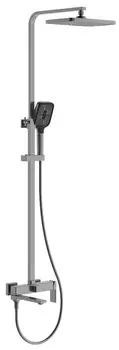Душевая стойка D&C DC01124BGM оружейная сталь