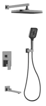 Душевая стойка D&C DC01171BGM оружейная сталь