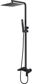 Душевая стойка D&K Bayern.Liszt DA1513705A04 черный матовый