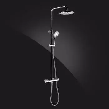 Душевая стойка Elghansa Shower Set 6500172-2L (SET-20) с термостатом
