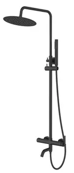 Душевая стойка ESKO Bangkok Black ST250BGB черная матовая