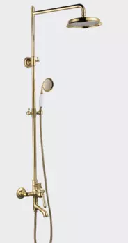 Душевая стойка Felice 0560 ORO золото