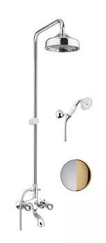 Душевая стойка Fiore Venere Sky 13CO0615 хром/золото