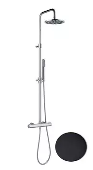 Душевая стойка Fiore Xenon 44NN0964 черная