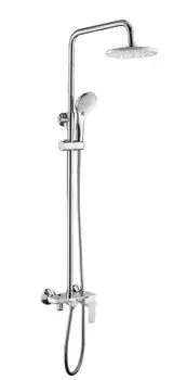 Душевая стойка Frap H31 F2431 хром/белый