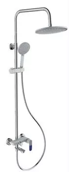 Душевая стойка Frap H34 F2434 хром/белый