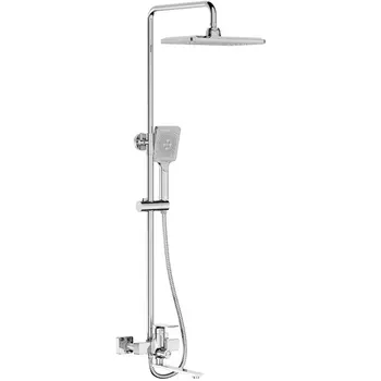 Душевая стойка Frap H71 F2471 со смесителем, хром