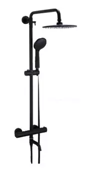 Душевая стойка Gappo G2490-6 с термостатом черный